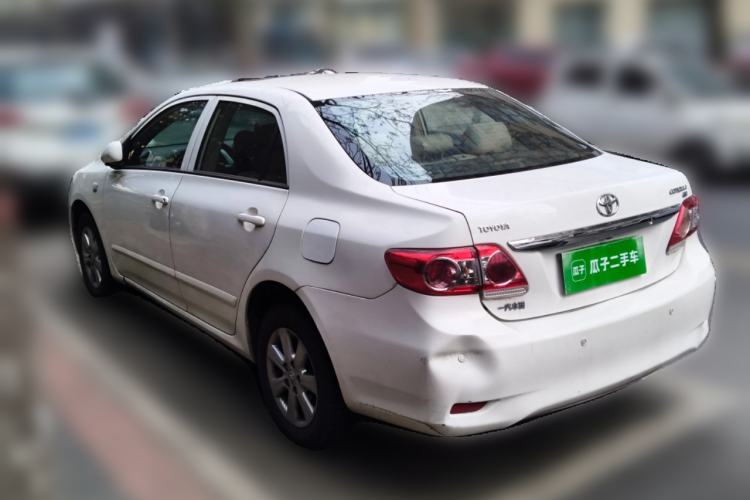 Used Toyota Corolla 2012 Luxurious Edition 1.6L Automatic GL Rear Left 45 Deg