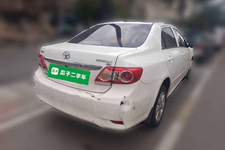 Used Toyota Corolla 2012 Luxurious Edition 1.6L Manual GL Rear Right 45 Deg