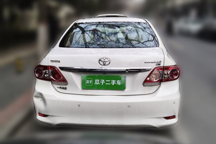 Used Toyota Corolla 2012 Luxurious Edition 1.6L Automatic GL Rear