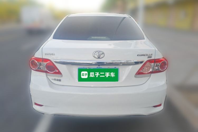 Used Toyota Corolla 2012 Luxurious Edition 1.6L Automatic GL Rear