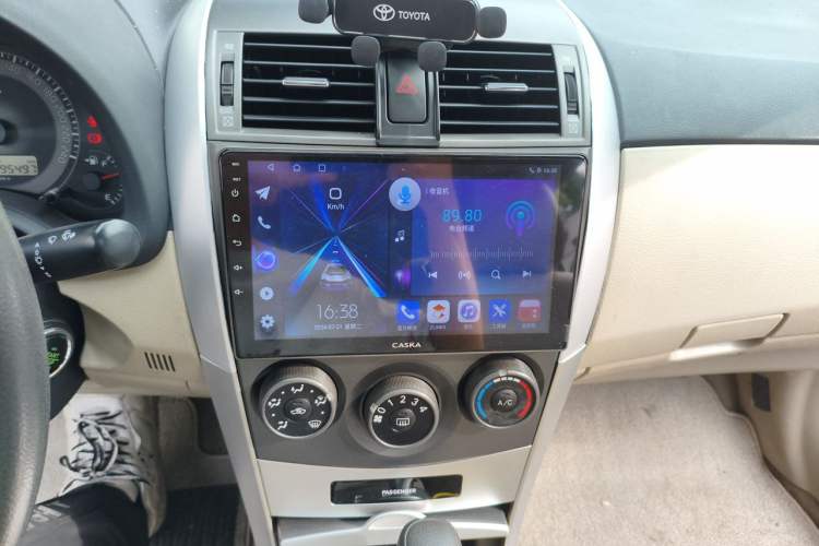 Used Toyota Corolla 2013 Special Edition 1.6L Automatic Cool GL Model Audio And AC Panel