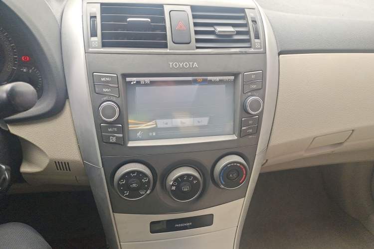 Used Toyota Corolla 2013 Special Edition 1.6L Manual Cool GL Model Audio And AC Panel