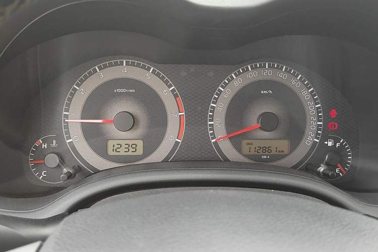 Used Toyota Corolla 2013 Special Edition 1.6L Manual Cool GL Model Instrument Cluster