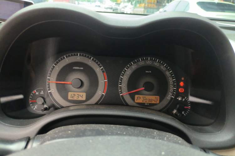 Used Toyota Corolla 2013 Special Edition 1.6L Automatic Cool GL Model Instrument Cluster
