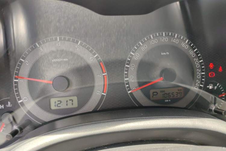 Used Toyota Corolla 2013 Special Edition 1.6L Automatic GL Cool Model Instrument Cluster