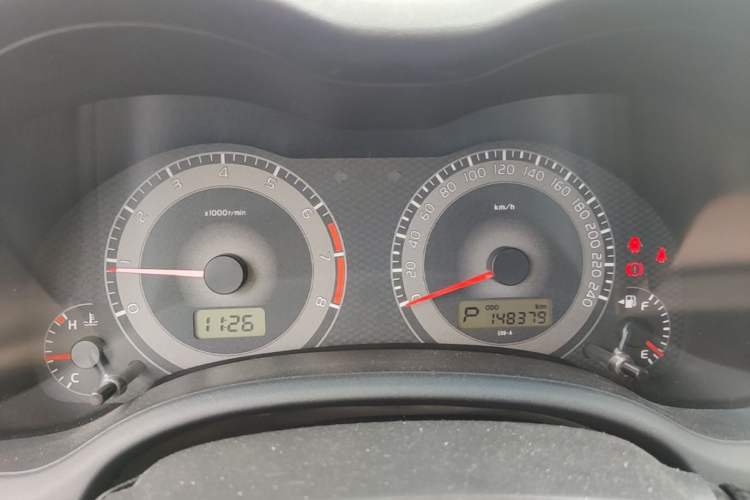 Used Toyota Corolla 2013 Special Edition 1.6L Automatic Cool GL Model Instrument Cluster