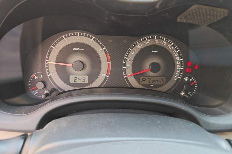 Used Toyota Corolla 2013 Special Edition 1.6L Automatic Cool GL Model Instrument Cluster