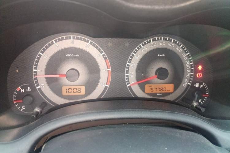 Used Toyota Corolla 2013 Special Edition 1.6L Manual – Cool GL Model Instrument Cluster