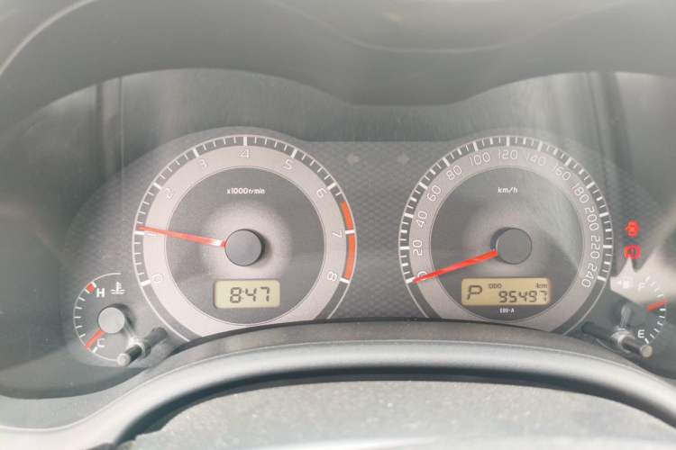 Used Toyota Corolla 2013 Special Edition 1.6L Automatic Cool GL Model Instrument Cluster