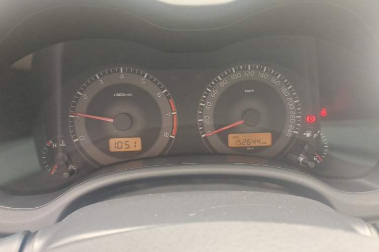 Used Toyota Corolla 2013 Special Edition 1.6L Manual Cool GL Model Instrument Cluster