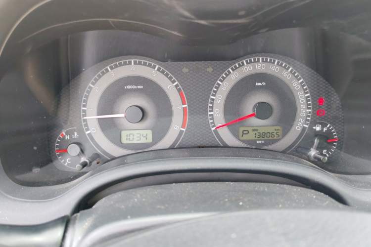 Used Toyota Corolla 2013 Special Edition 1.6L Automatic GL Cool Model Instrument Cluster