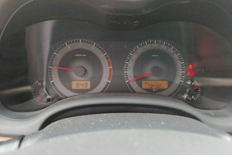 Used Toyota Corolla 2013 Special Edition 1.6L Manual Cool GL Model Instrument Cluster