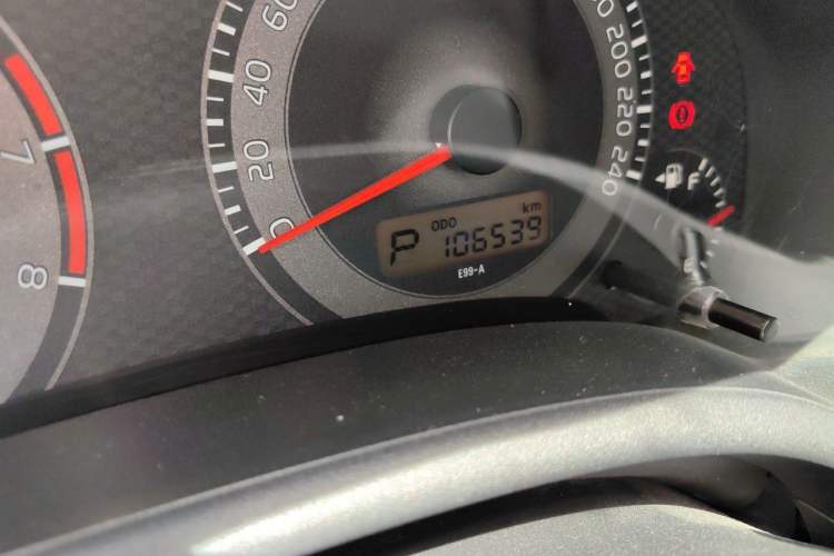 Used Toyota Corolla 2013 Special Edition 1.6L Automatic GL Cool Model Odometer Close Up