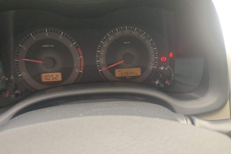 Used Toyota Corolla 2013 Special Edition 1.6L Manual Cool GL Model Odometer Close Up