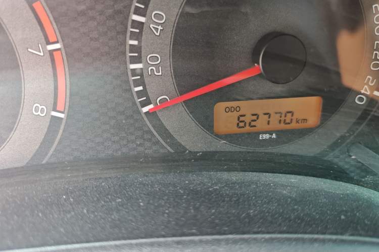 Used Toyota Corolla 2013 Special Edition 1.6L Manual – Cool GL Model Odometer Close Up