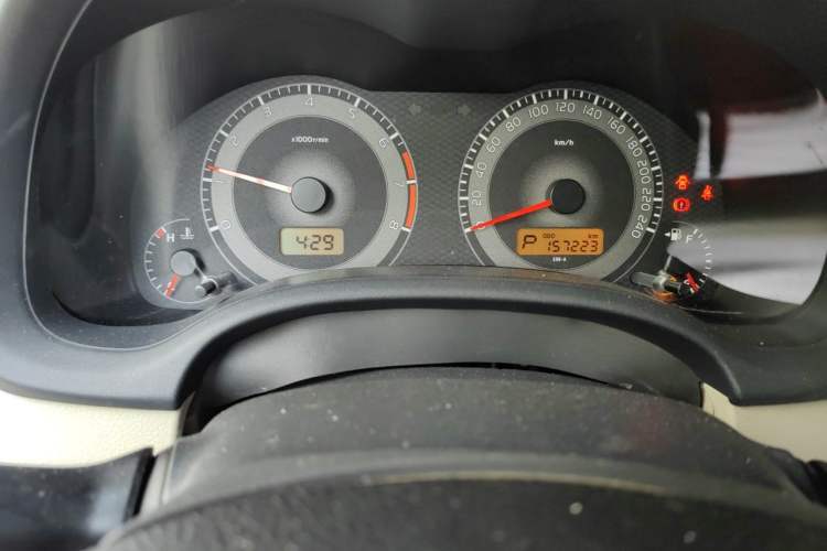 Used Toyota Corolla 2013 Special Edition 1.6L Automatic GL Cool Model Odometer Close Up