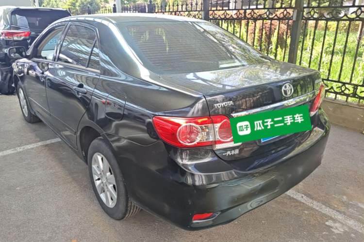 Used Toyota Corolla 2013 Special Edition 1.6L Manual – Cool GL Model Rear Left 45 Deg