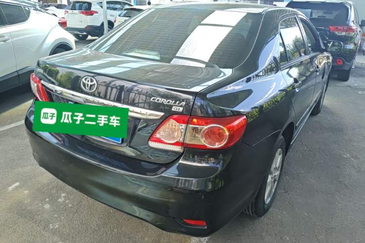 Used Toyota Corolla 2013 Special Edition 1.6L Manual – Cool GL Model Rear Right 45 Deg