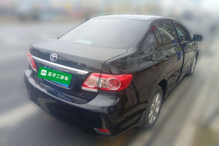 Used Toyota Corolla 2013 Special Edition 1.6L Manual – Cool GL Model Rear Right 45 Deg