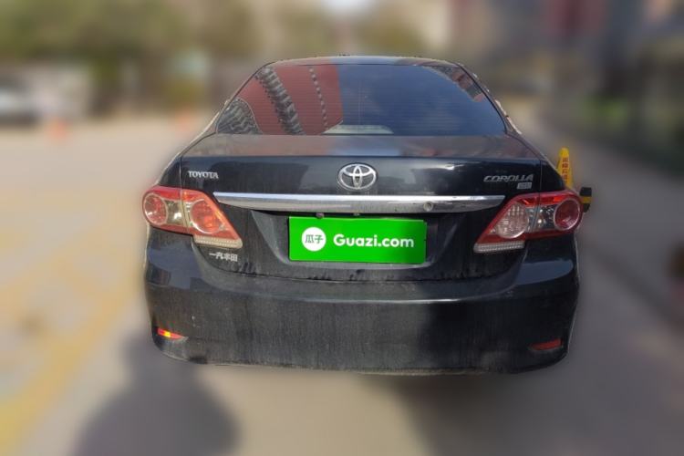Used Toyota Corolla 2013 Special Edition 1.6L Automatic Cool GL Model Rear
