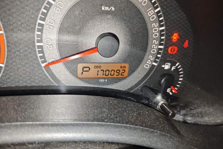 Used Toyota Corolla 2013 Special Edition 1.6L Automatic GL Cool Model Odometer Close Up
