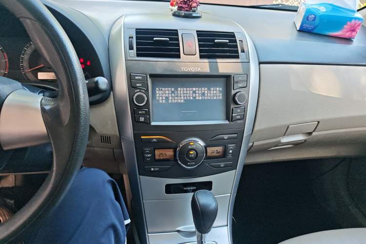 Used Toyota Corolla 2013 Special Edition 1.6L Automatic GL Cool Model Audio And AC Panel