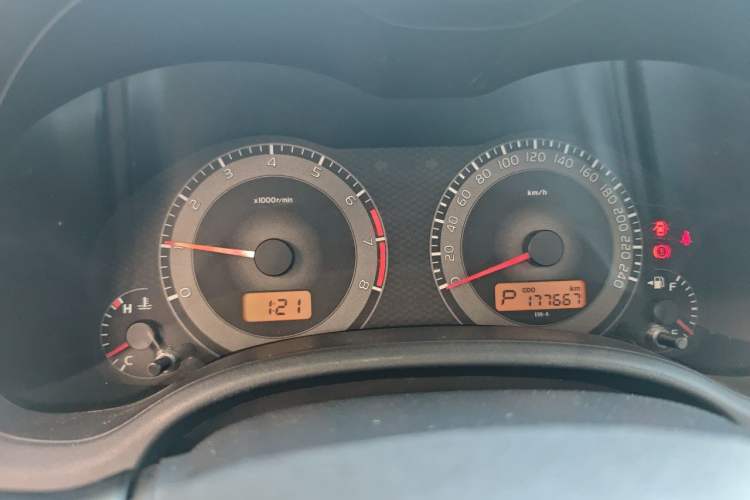 Used Toyota Corolla 2013 Special Edition 1.6L Automatic GL Cool Model Instrument Cluster