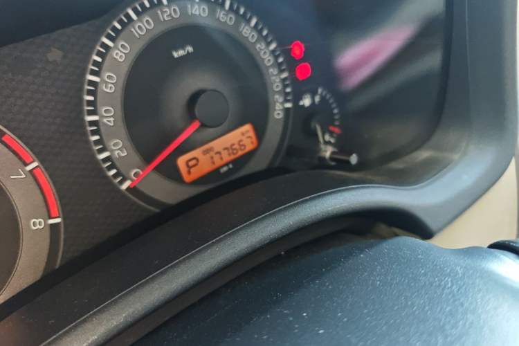 Used Toyota Corolla 2013 Special Edition 1.6L Automatic GL Cool Model Odometer Close Up