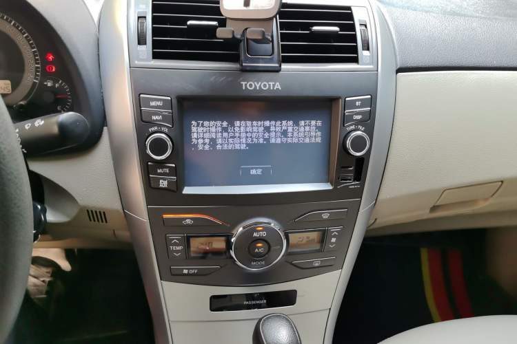 Used Toyota Corolla 2013 Special Edition 1.6L Automatic GL Cool Model Audio And AC Panel