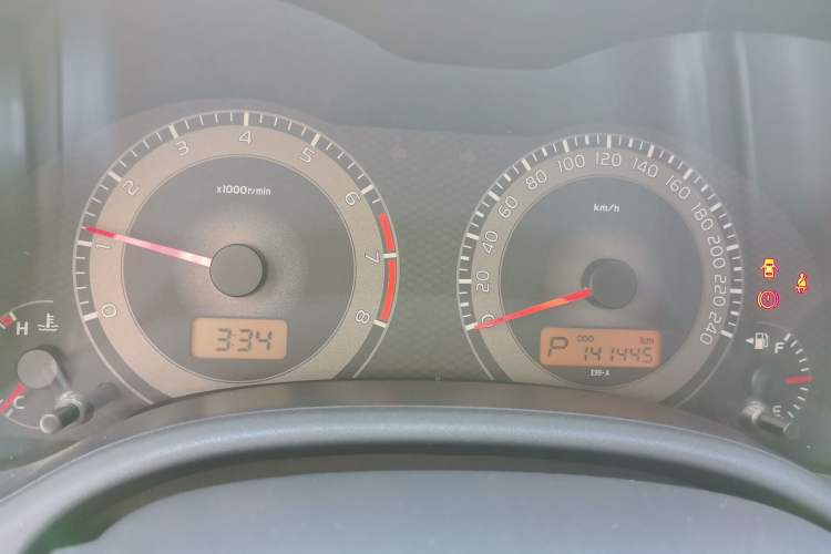 Used Toyota Corolla 2013 Special Edition 1.6L Automatic GL Cool Model Instrument Cluster