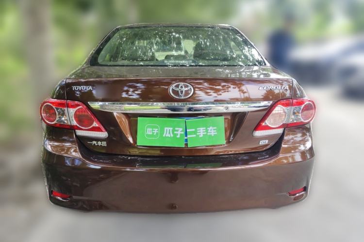 Used Toyota Corolla 2013 Special Edition 1.6L Automatic GL Cool Model Rear