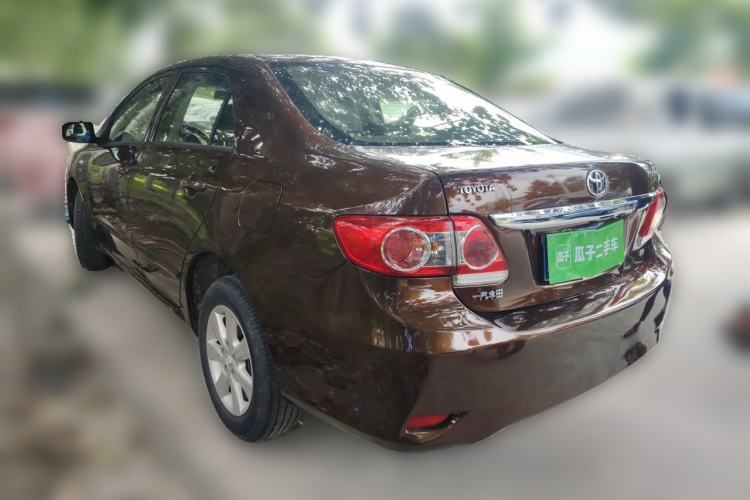 Used Toyota Corolla 2013 Special Edition 1.6L Automatic GL Cool Model Rear Left 45 Deg