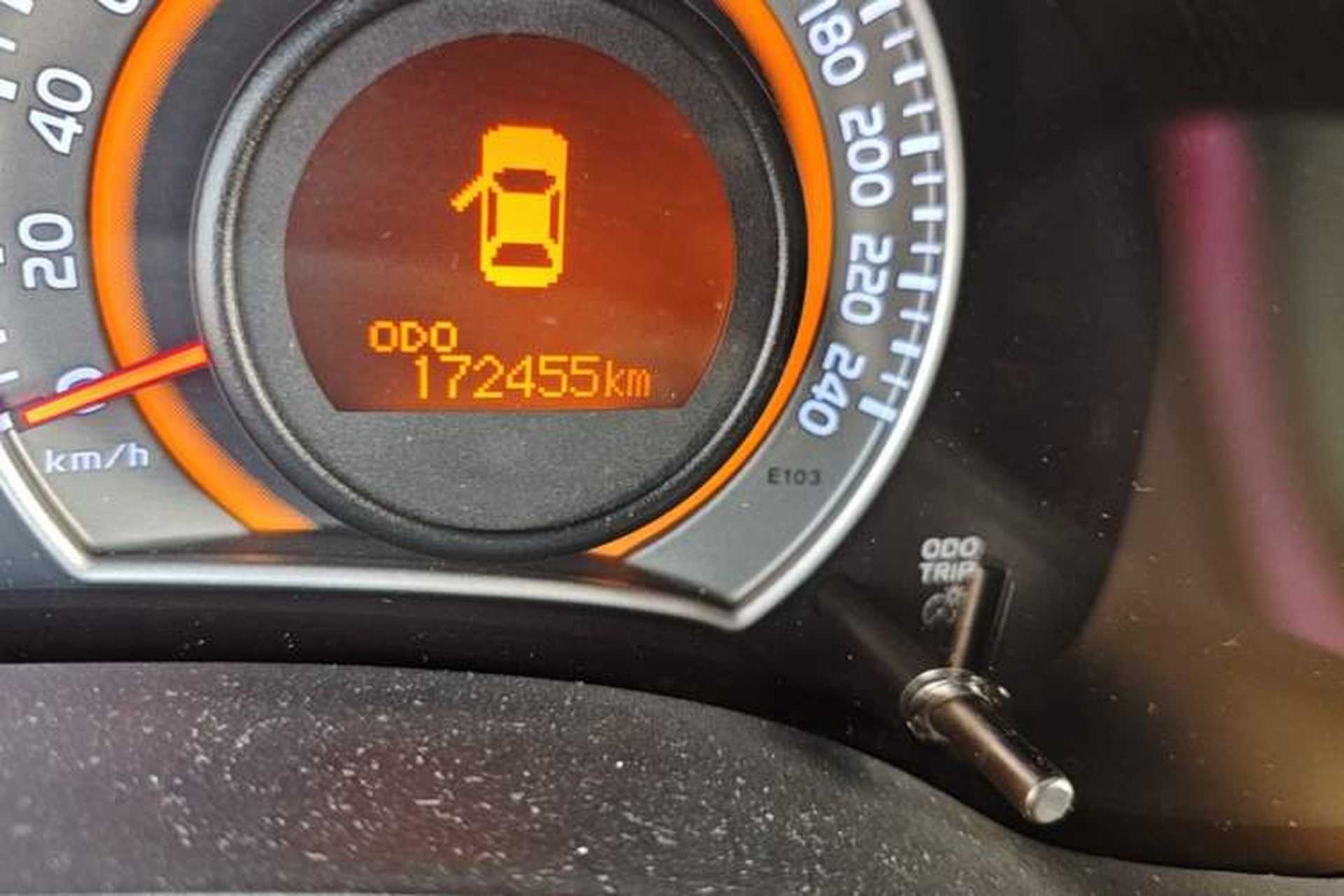 Used Toyota Corolla 2013 Special Edition 1.8L CVT ZhiKu GL-i Odometer Close Up
