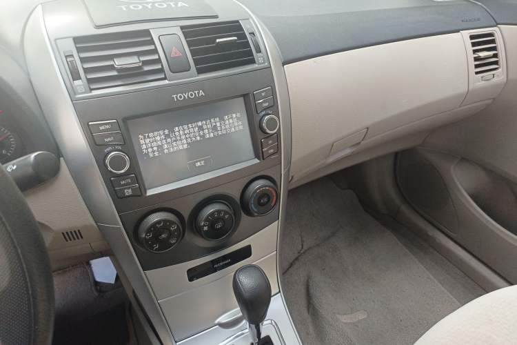 Used Toyota Corolla 2013 Special Edition 1.6L Automatic Cool GL Model Audio And AC Panel