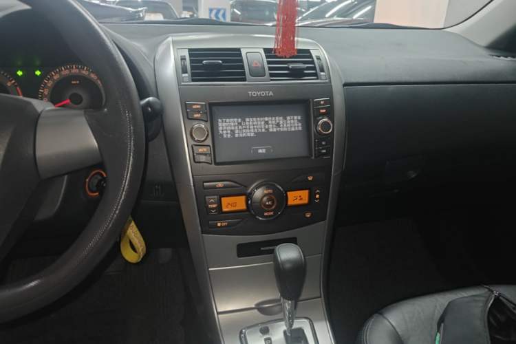 Used Toyota Corolla 2013 Special Edition 1.6L Automatic GL Cool Model Audio And AC Panel