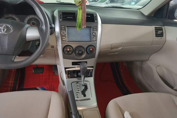 Used Toyota Corolla 2013 Special Edition 1.6L Automatic Cool GL Model Audio And AC Panel