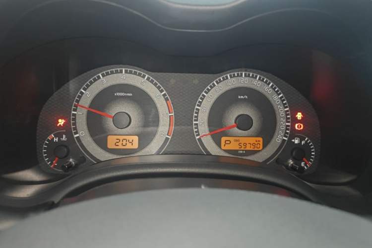 Used Toyota Corolla 2013 Special Edition 1.6L Automatic GL Cool Model Instrument Cluster