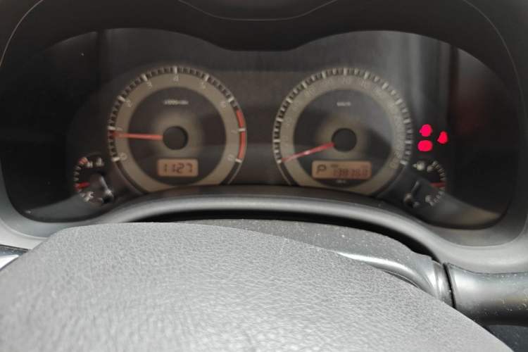Used Toyota Corolla 2013 Special Edition 1.6L Automatic GL Cool Model Odometer Close Up