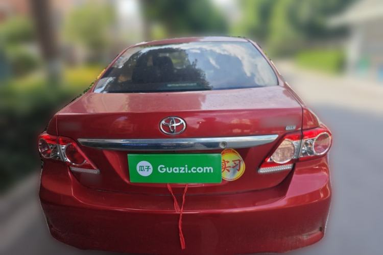 Used Toyota Corolla 2013 Special Edition 1.6L Automatic GL Cool Model Rear