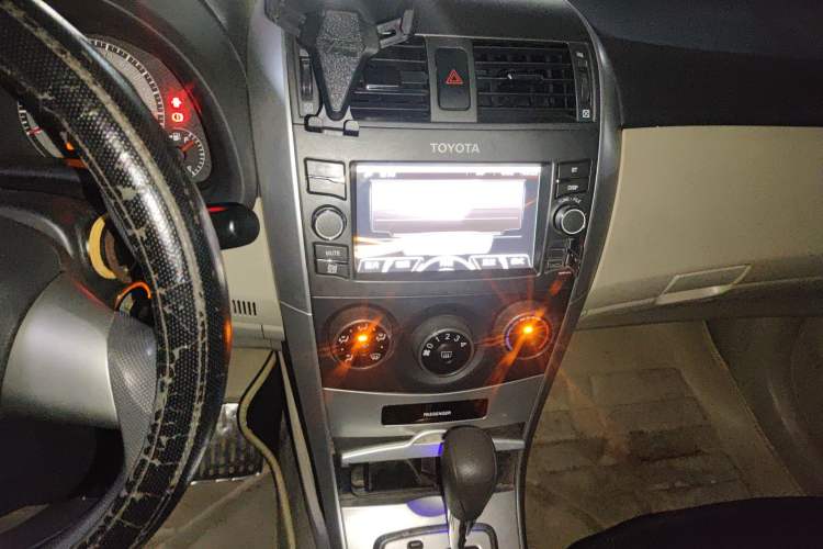 Used Toyota Corolla 2013 Special Edition 1.6L Automatic Cool GL Model Audio And AC Panel