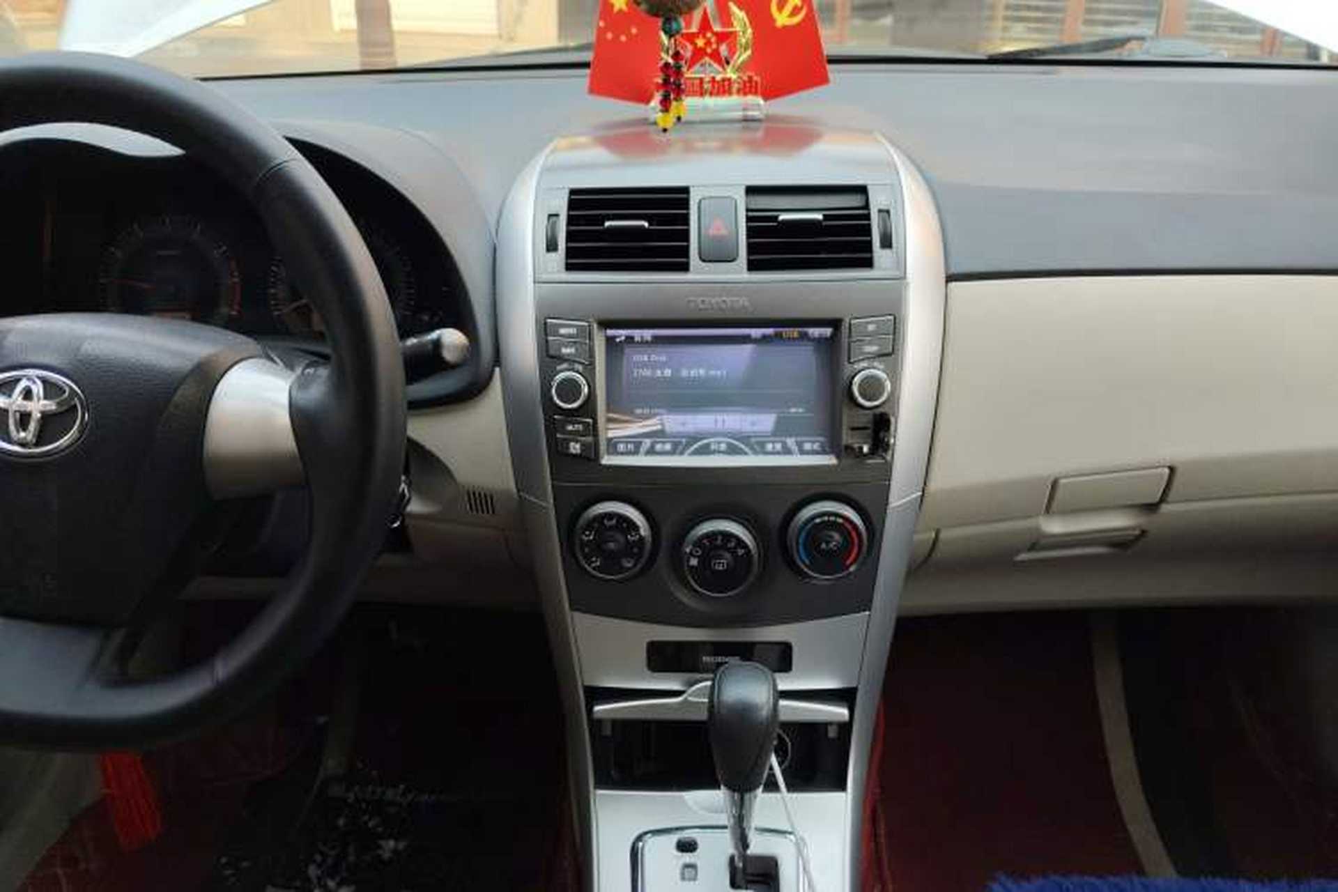 Used Toyota Corolla 2013 Special Edition 1.6L Automatic Cool GL Model Audio And AC Panel