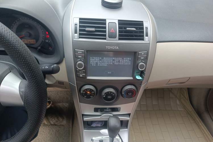 Used Toyota Corolla 2013 Special Edition 1.6L Automatic Cool GL Model Audio And AC Panel