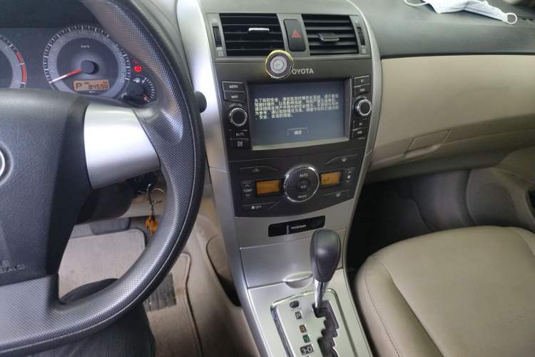 Used Toyota Corolla 2013 Special Edition 1.6L Automatic GL Cool Model Audio And AC Panel