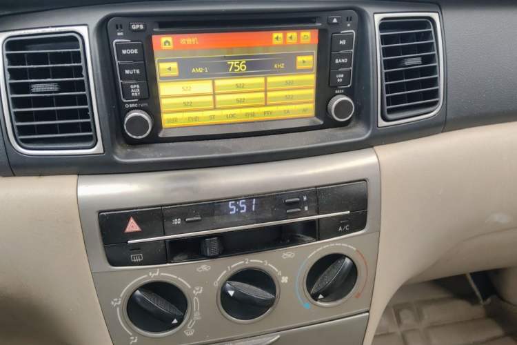Used Toyota Corolla 2013 Special Edition 1.6L Automatic Cool GL Model Audio And AC Panel