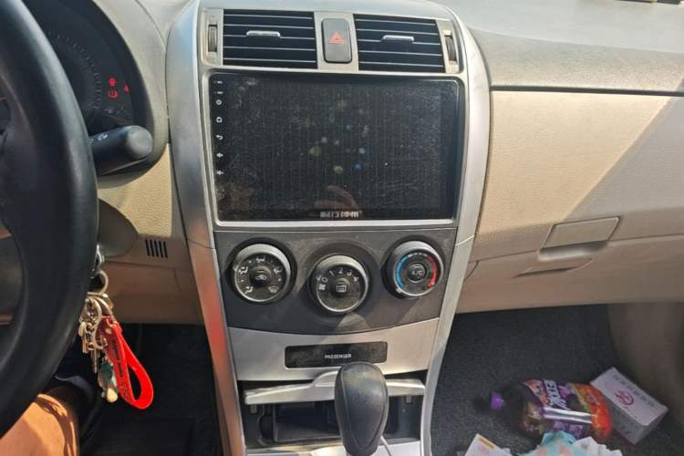 Used Toyota Corolla 2013 Special Edition 1.6L Automatic Cool GL Model Audio And AC Panel