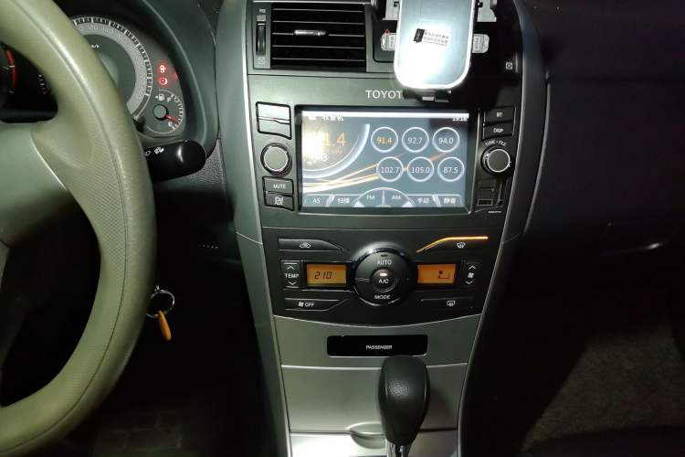Used Toyota Corolla 2013 Special Edition 1.6L Automatic GL Cool Model Audio And AC Panel