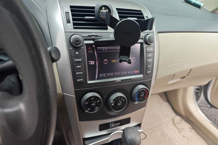 Used Toyota Corolla 2013 Special Edition 1.6L Automatic Cool GL Model Audio And AC Panel