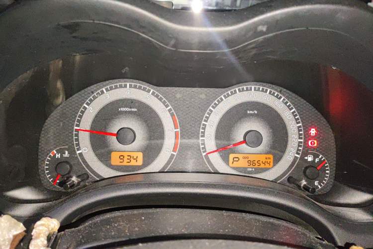Used Toyota Corolla 2013 Special Edition 1.6L Automatic Cool GL Model Instrument Cluster