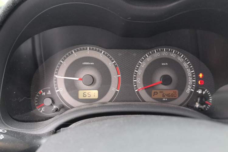 Used Toyota Corolla 2013 Special Edition 1.6L Automatic Cool GL Model Instrument Cluster