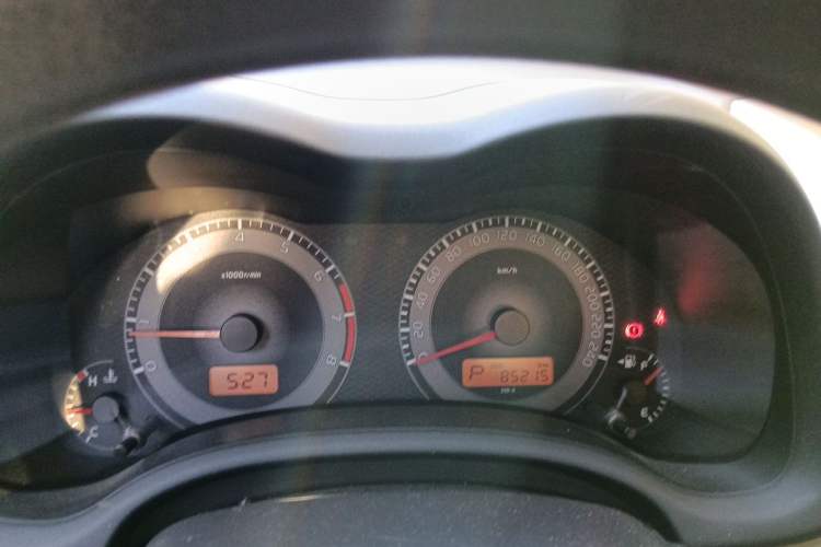 Used Toyota Corolla 2013 Special Edition 1.6L Automatic Cool GL Model Instrument Cluster